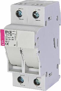 Poistkový odpojovač EFD 10 2-pólový 32A 690V pre CH10 gG/aM (ETI)