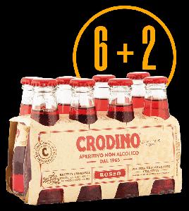 Crodino Rosso 0,1L 6+2 Balík