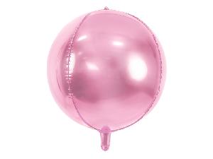 Fóliový balón - Guľa Ružová Naplnený héliom