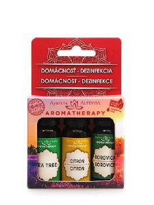 Set olejov - Domácnosť a dezinfekcia ALTEVITA 3x10 ml