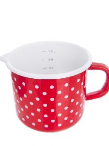 Hrnček smalt Bodka ORION 1,2 L