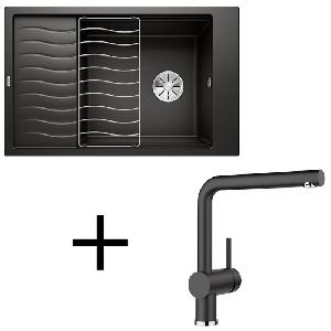 Blanco set Elon XL 6 S + Linus silgranit tartufo