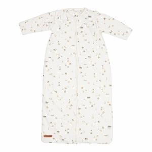 LITTLE DUTCH - Spací vak s oddeliteľnými rukávmi 90 cm Námornícky záliv White